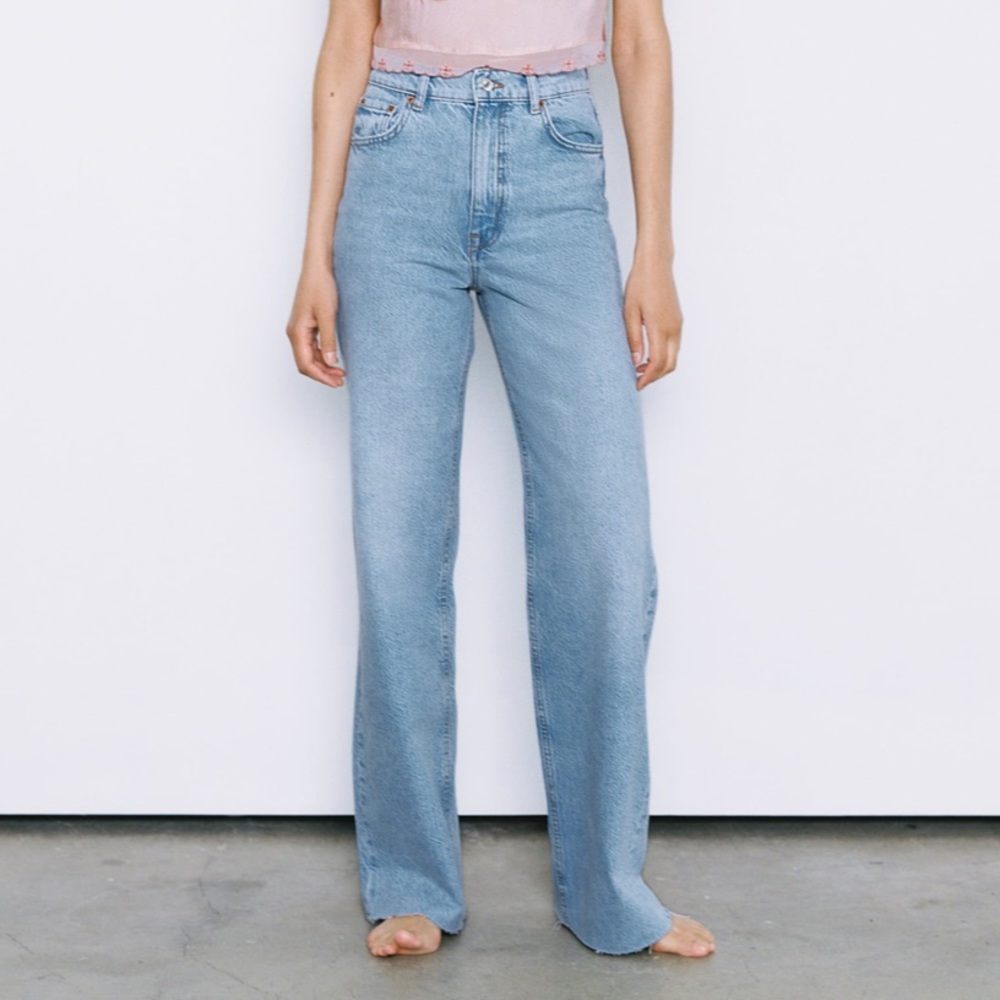 Zara 90s jeans high waist, wide leg